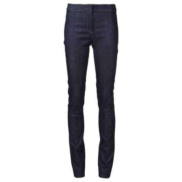 $495 DEREK LAM CROSBY Indigo HANNE LEGGING Denim  Jeans ( 6 ) - Picture 1 of 6